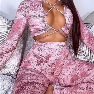 Dusty Pink barbiana set medium